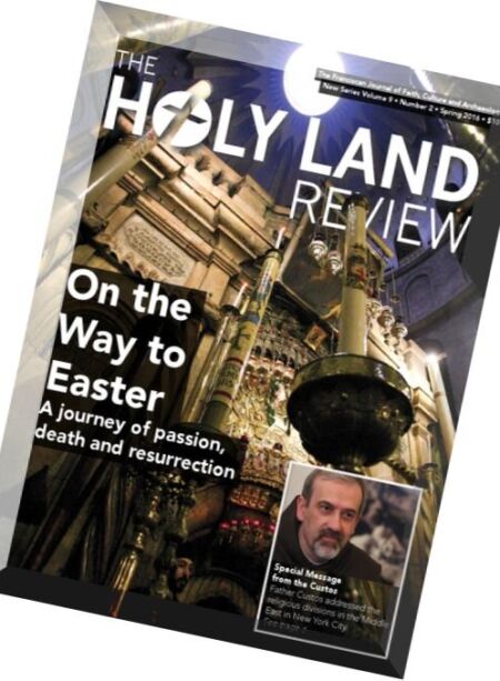 The Holy Land Review – Spring 2016 Cover