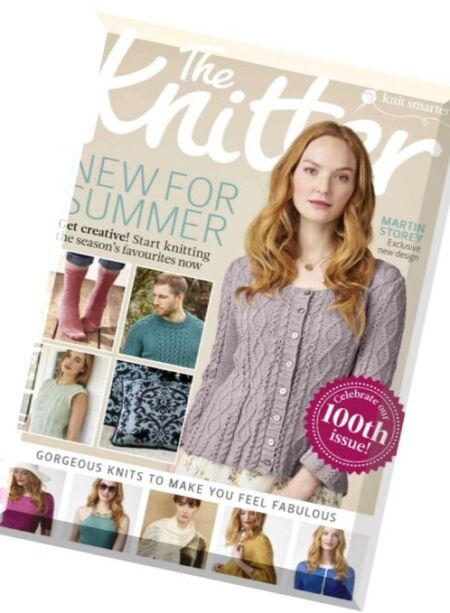 The Knitter – Issue 100, 2016 Cover
