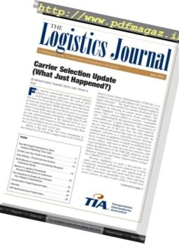 The Logistics Journal – June 2016