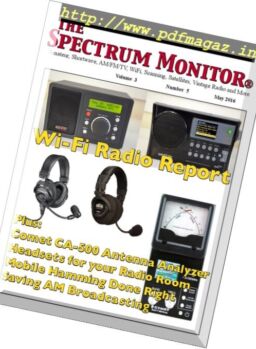 The Spectrum Monitor – May 2016