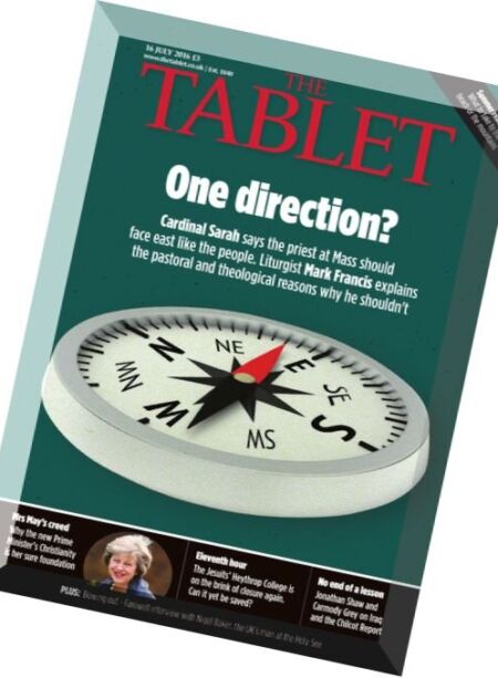 The Tablet Magazine – 16 July 2016 Cover