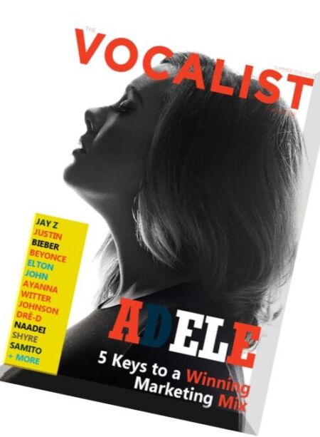 The Vocalist Magazine – Summer 2016 Cover
