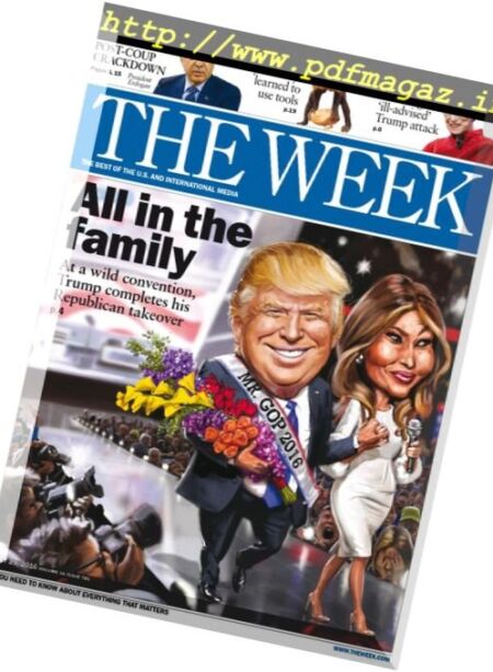 The Week Magazine – 29 July 2016 Cover