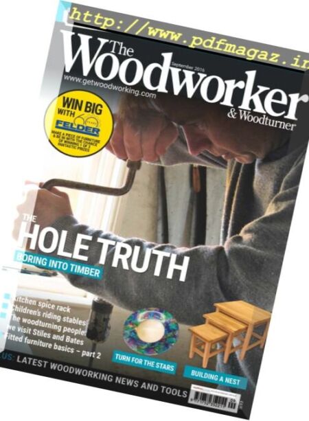 The Woodworker & Woodturner – September 2016 Cover