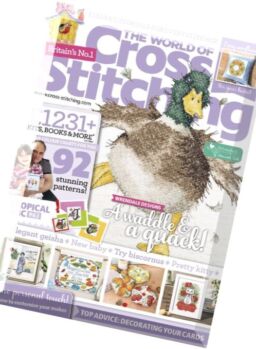 The World of Cross Stitching – August 2016