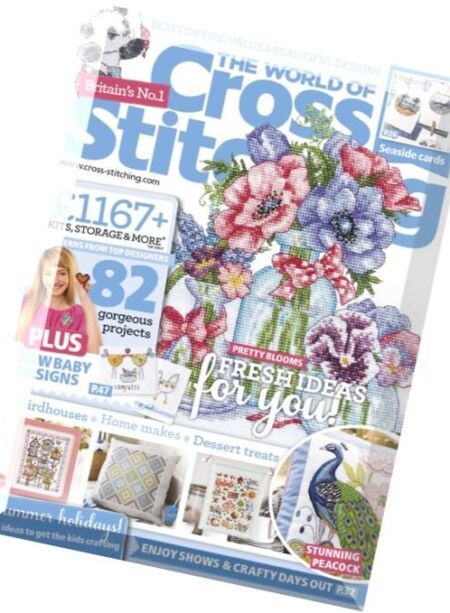 The World of Cross Stitching – September 2016 Cover