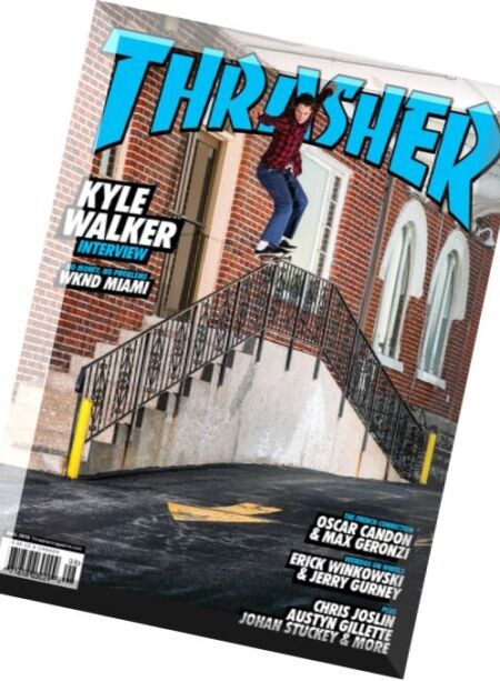 Thrasher Skateboard – August 2016 Cover