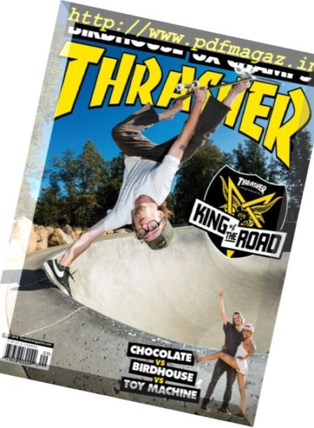 Thrasher Skateboard – September 2016 Cover