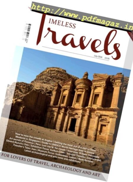 Timeless Travels – July 2016 Cover