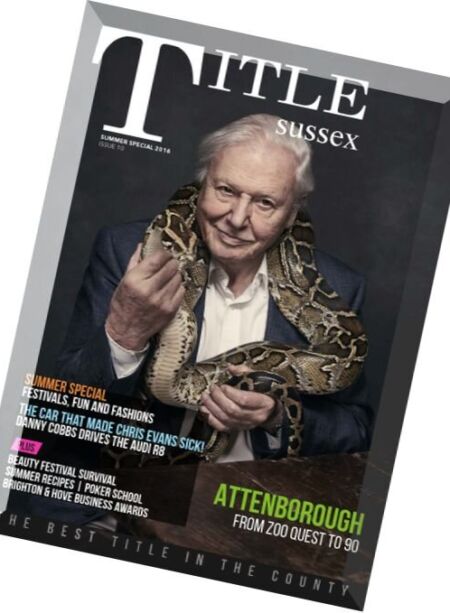Title Sussex – Summer Special 2016 Cover