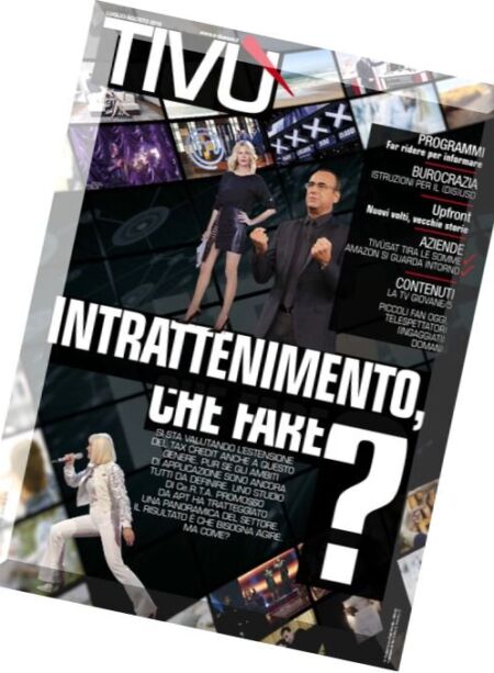 Tivu – Luglio-Agosto 2016 Cover