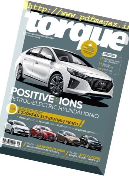 Torque Singapore – August 2016 Cover