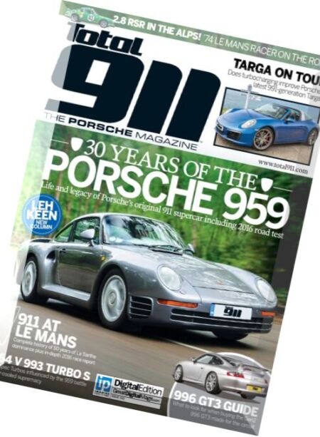 Total 911 – Issue 142, 2016 Cover
