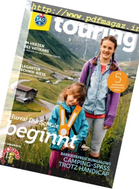 Touring Magazin Germany – August 2016 Cover