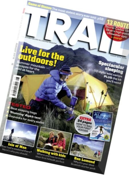 Trail – August 2016 Cover