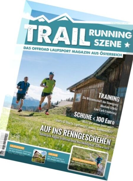 Trailrunning Szene – Juli-August 2016 Cover