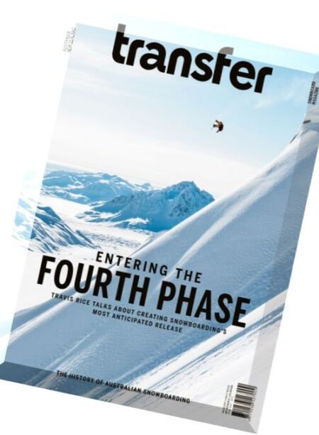 Transfer Snowboard Magazine – August-October 2016 Cover
