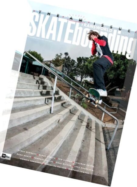 TransWorld Skateboarding – August 2016 Cover