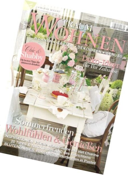 Traumwohnen – Juli-August 2016 Cover