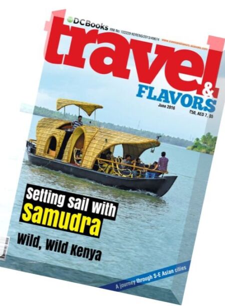 Travel & Flavors – June 2016 Cover