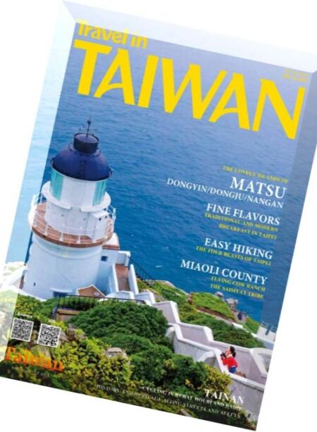 Travel in Taiwan – July-August 2016 Cover