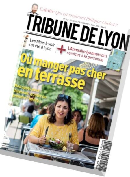 Tribune de Lyon – 7 au 13 Juillet 2016 Cover