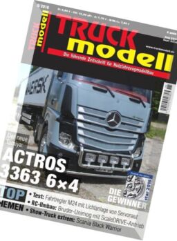 Truckmodell – August-September 2016