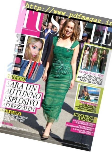 Tu Style – 15 Agosto 2016 Cover