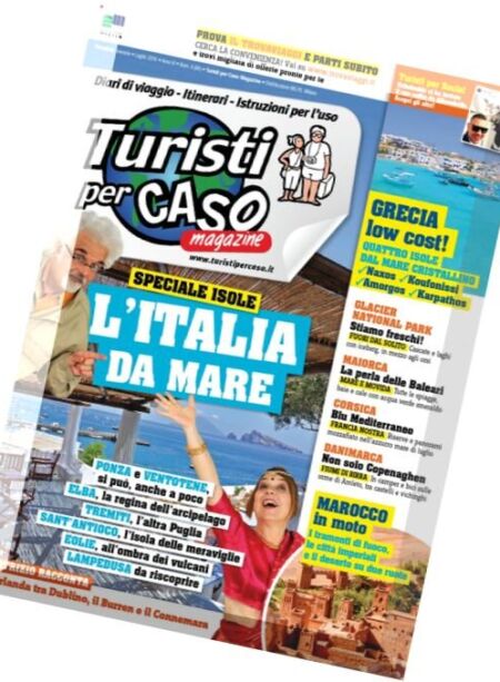 Turisti per Caso – Luglio 2016 Cover