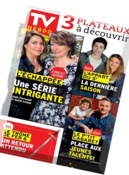 Tv Hebdo – 25 Juin au 1er Juillet 2016