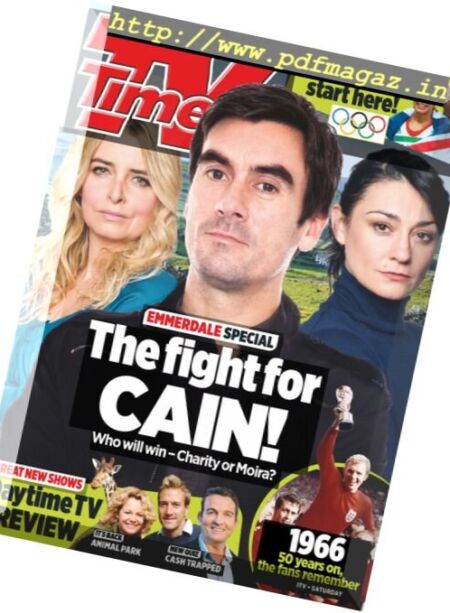 TV Times – 30 July 2016 Cover