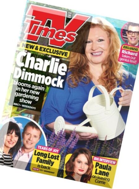 TV Times – 9 July 2016 Cover