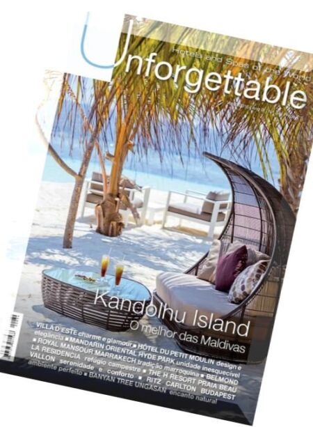Unforgettable Magazine – Verao 2016 Cover