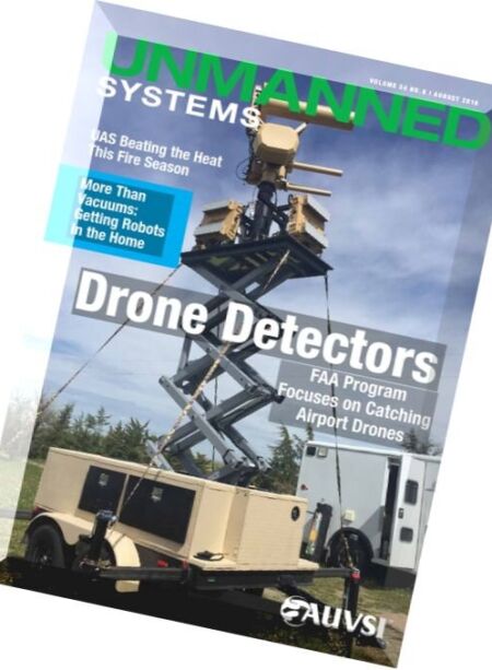 Unmanned Systems – August 2016 Cover