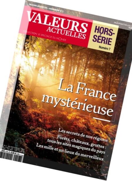 Valeurs Actuelles – Hors-Serie – Nr.7, 2016 Cover