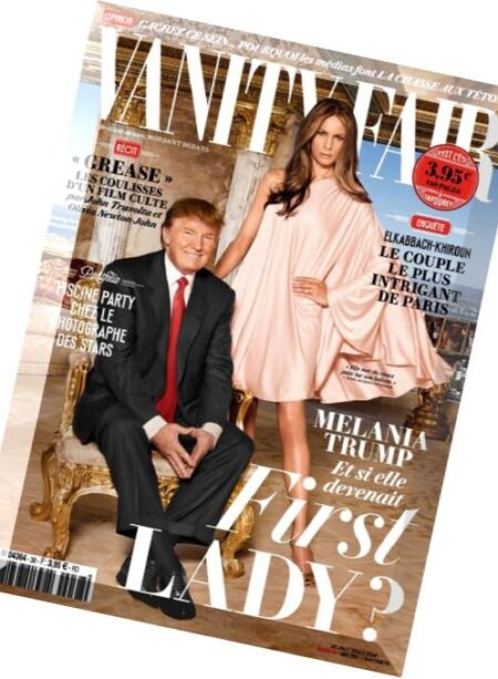 Vanity Fair France – Aout 2016 Cover