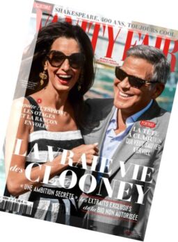 Vanity Fair France – Juillet 2016