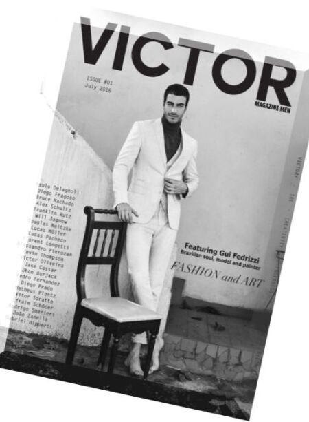 VICTOR Magazine Men – July 2016 Cover