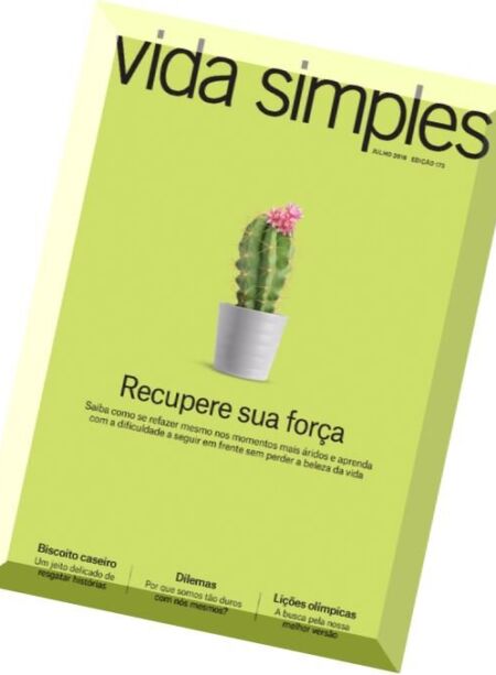 Vida Simples – Julho 2016 Cover