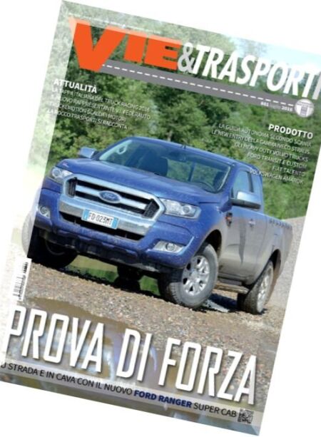 Vie&Trasporti – Luglio 2016 Cover