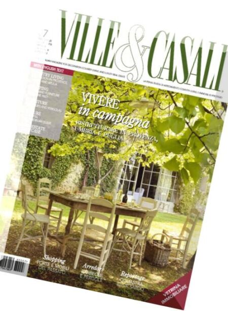 Ville E Casali – Luglio 2016 Cover