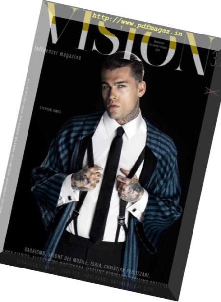Vision 3.0 Magazine – Aprile-Maggio 2016 Cover