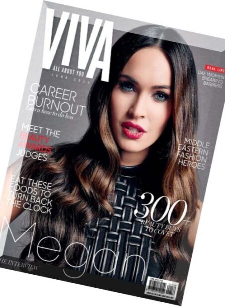VIVA Magazine Middle East – June 2016 Cover