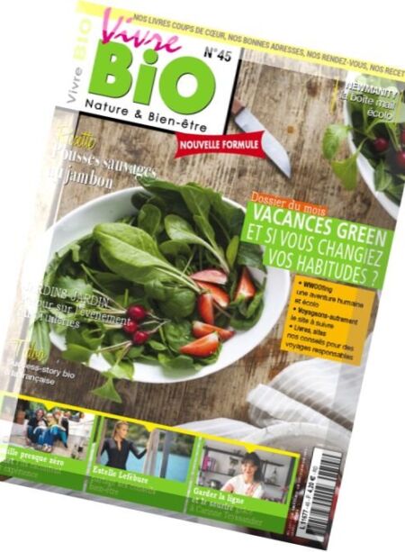 Vivre Bio – Juillet-Aout 2016 Cover