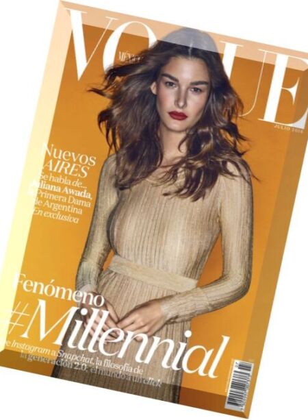 Vogue Mexico – Julio 2016 Cover
