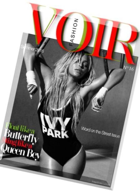 Voir Fashion – Summer 2016 Cover