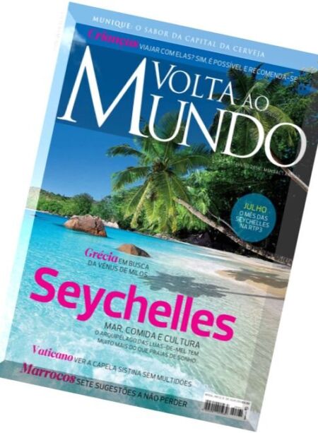 Volta ao Mundo – Julho 2016 Cover