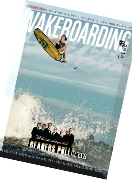 Wakeboarding – August 2016 Cover