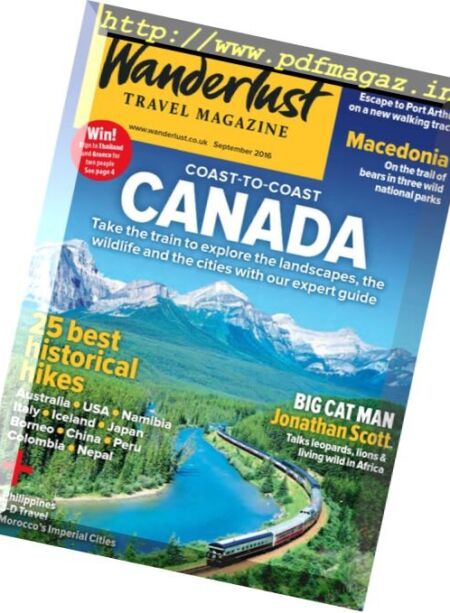 Wanderlust – September 2016 Cover