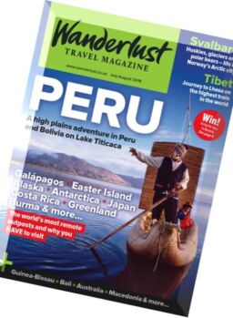 Wanderlust Travel Magazine – July-August 2016
